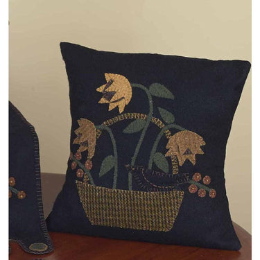 Crow In A Basket Pillow PLAR0059 - The Fox Decor